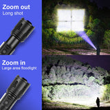 Super XHP120 Most Powerful Led Flashlight Power Bank